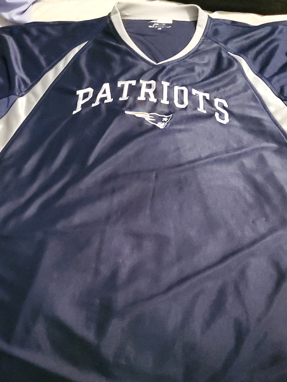 NFL Authentic Team Apparel New England Patriots Jersey Shirt...🏈